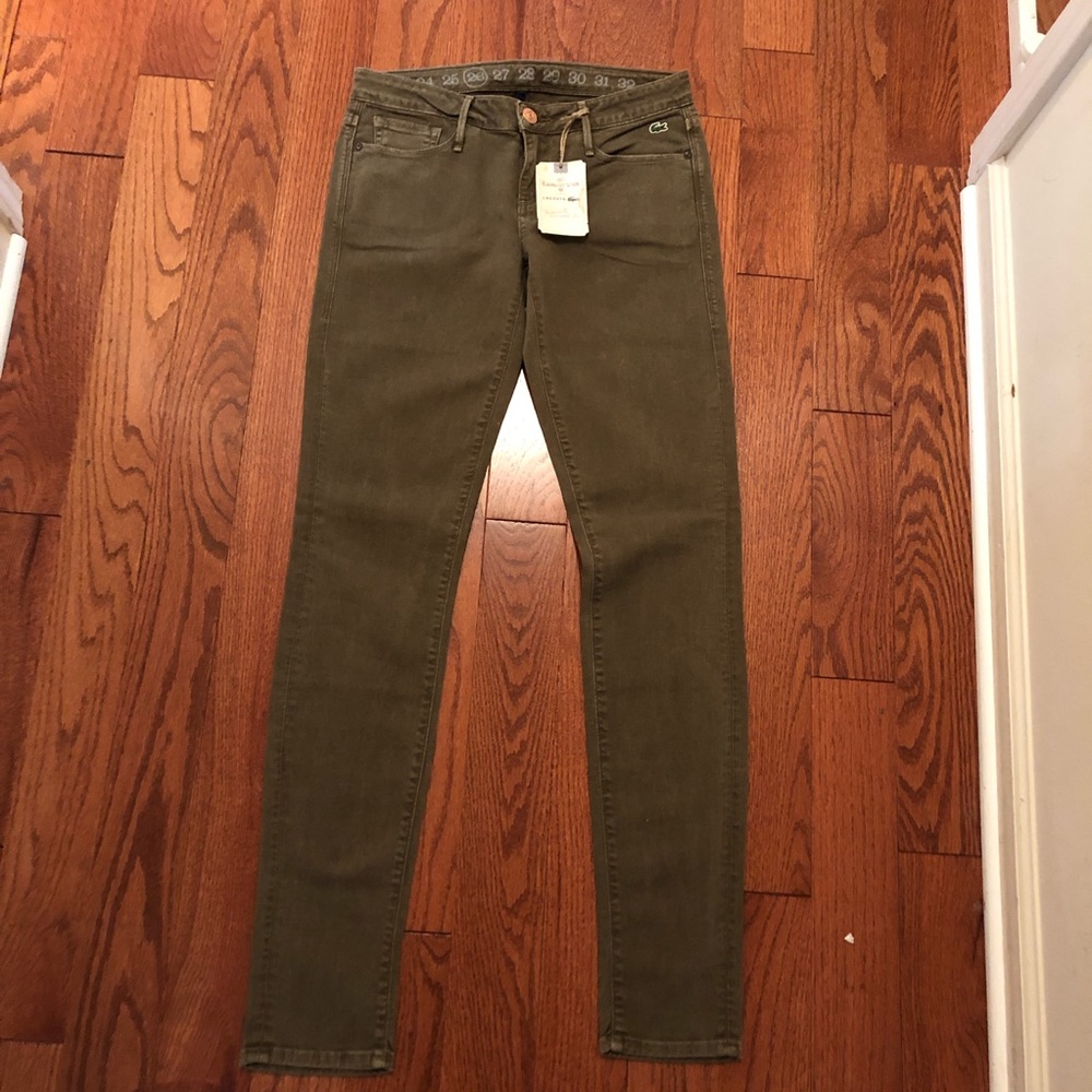 Lacoste Earnest Sewn jeans NWT